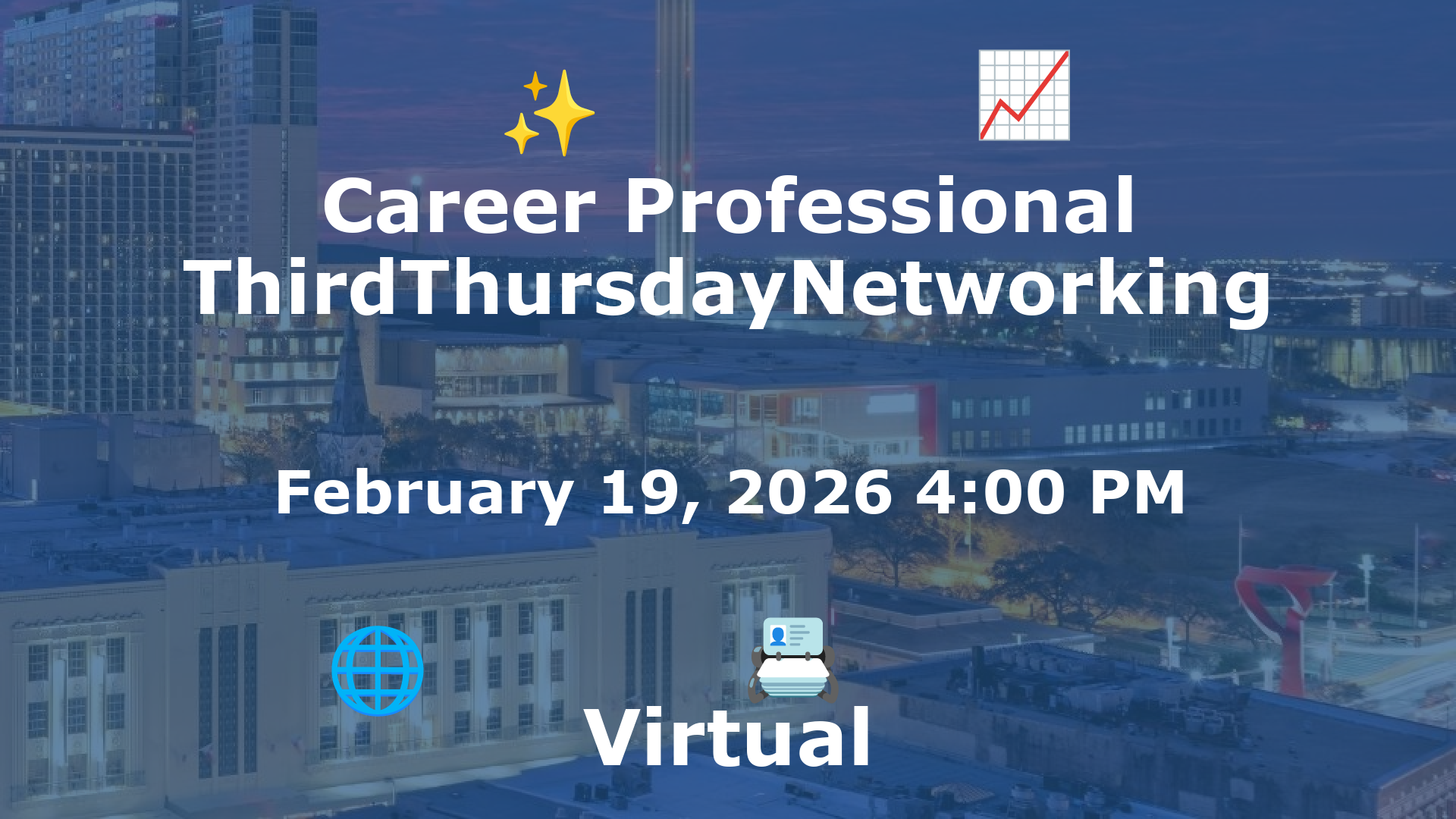 Career Professional ThirdThursdayNetworking  event image